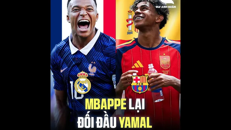 Lịch sử đối đầu Mbappe và Yamal: Trận cầu tâm điểm tuần này 1 lich su doi dau mbappe va yamal google 1922